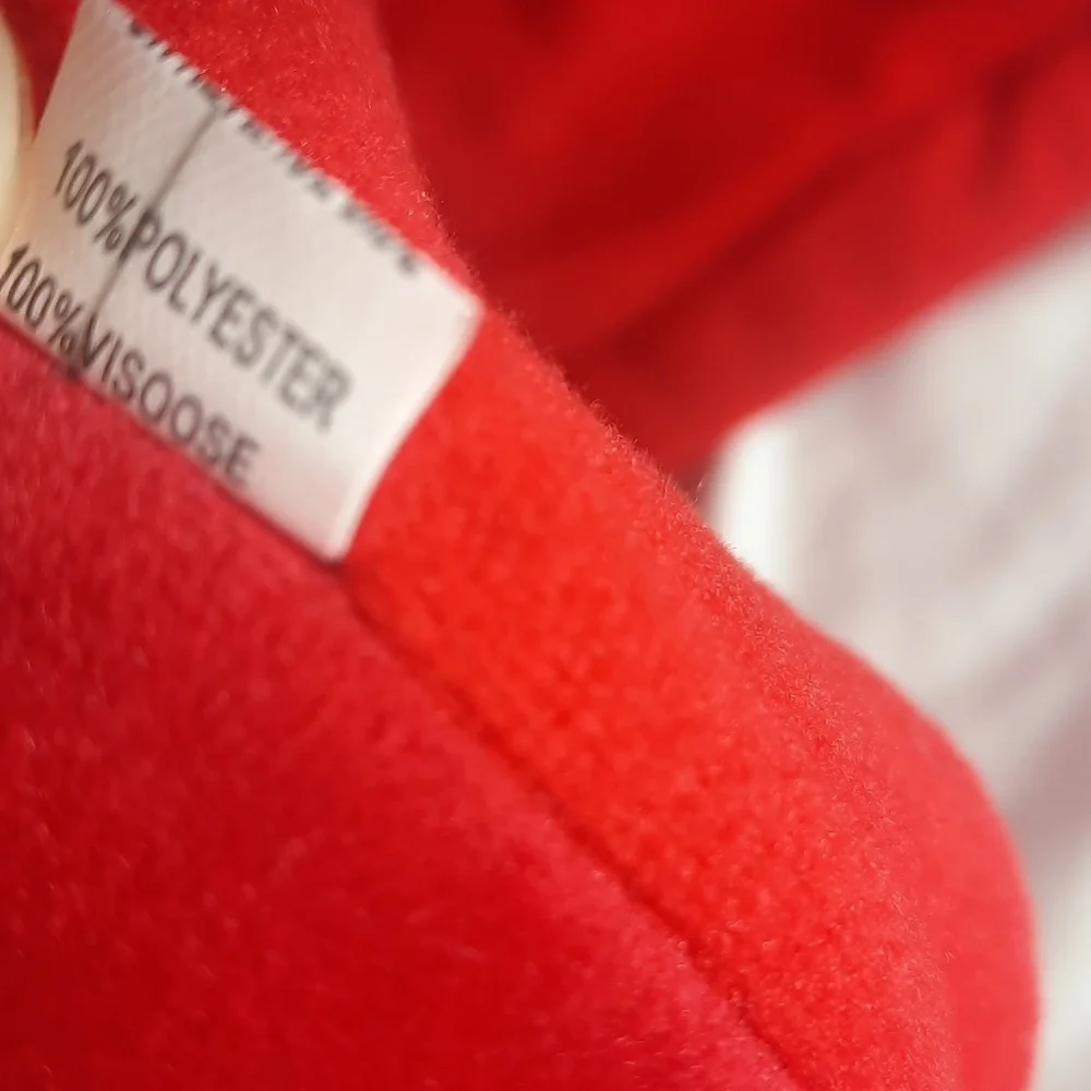Disney Mickey Mouse Japanese Style Kids Jacket Small Red Super Soft Embroidered